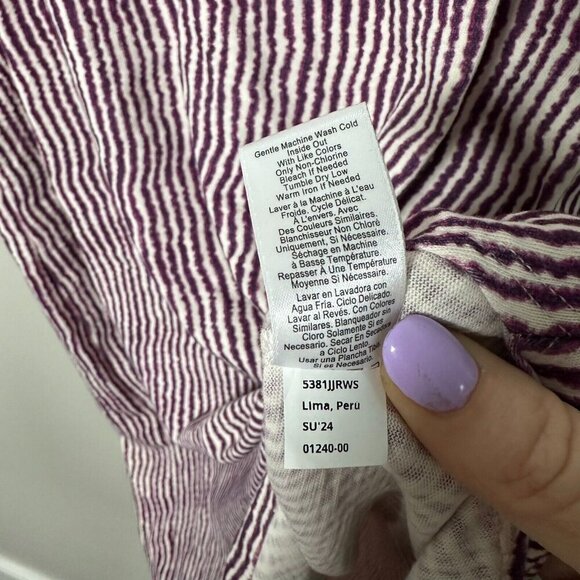 Nation LTD Pink Striped Midi Dress - Picture 8 of 9